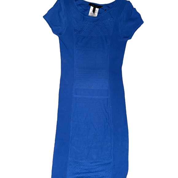 BCBGMAXAZRIA LEENA DRESS in larkspur BLUE - Picture 8 of 8